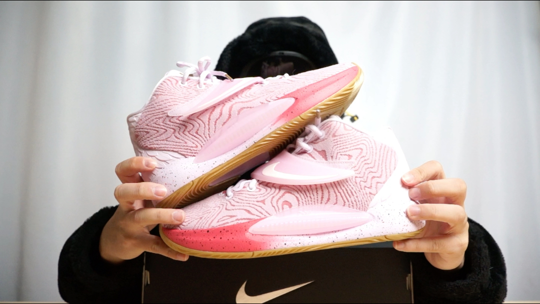 实战鞋开箱|kd14乳腺癌_哔哩哔哩_bilibili