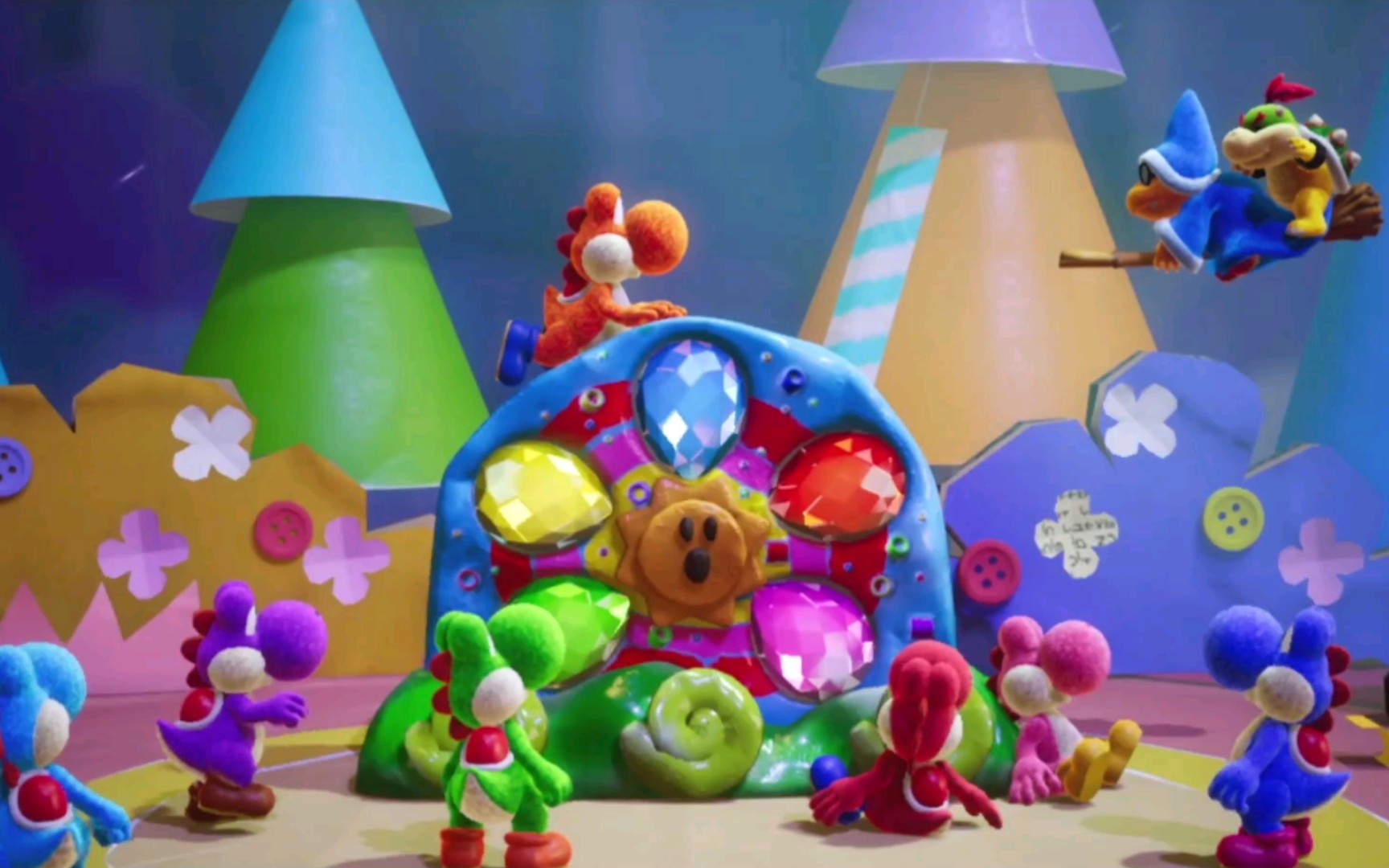 [ns] 【耀西的手工世界】 yoshis crafted world 游戏剧情动画1