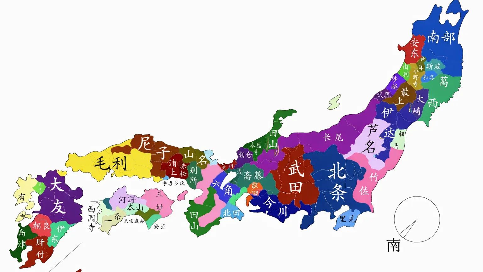 日本战国地理：平原如何决定大名命运？