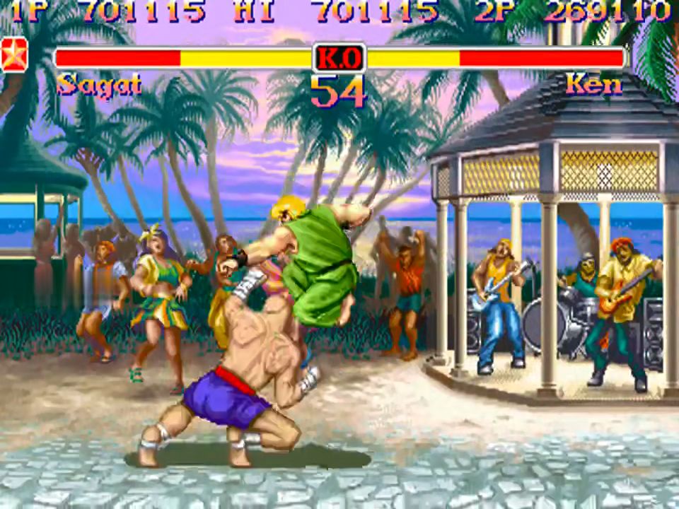 1.27超级街霸2:沙加特vs肯