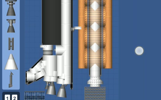航天模拟器〕我的所有火箭图纸【上】想要的关注加qq