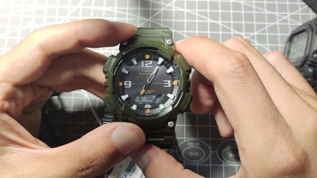 性价比超高的光动能指针表:aq-s810w卡西欧_哔哩哔哩_bilibili