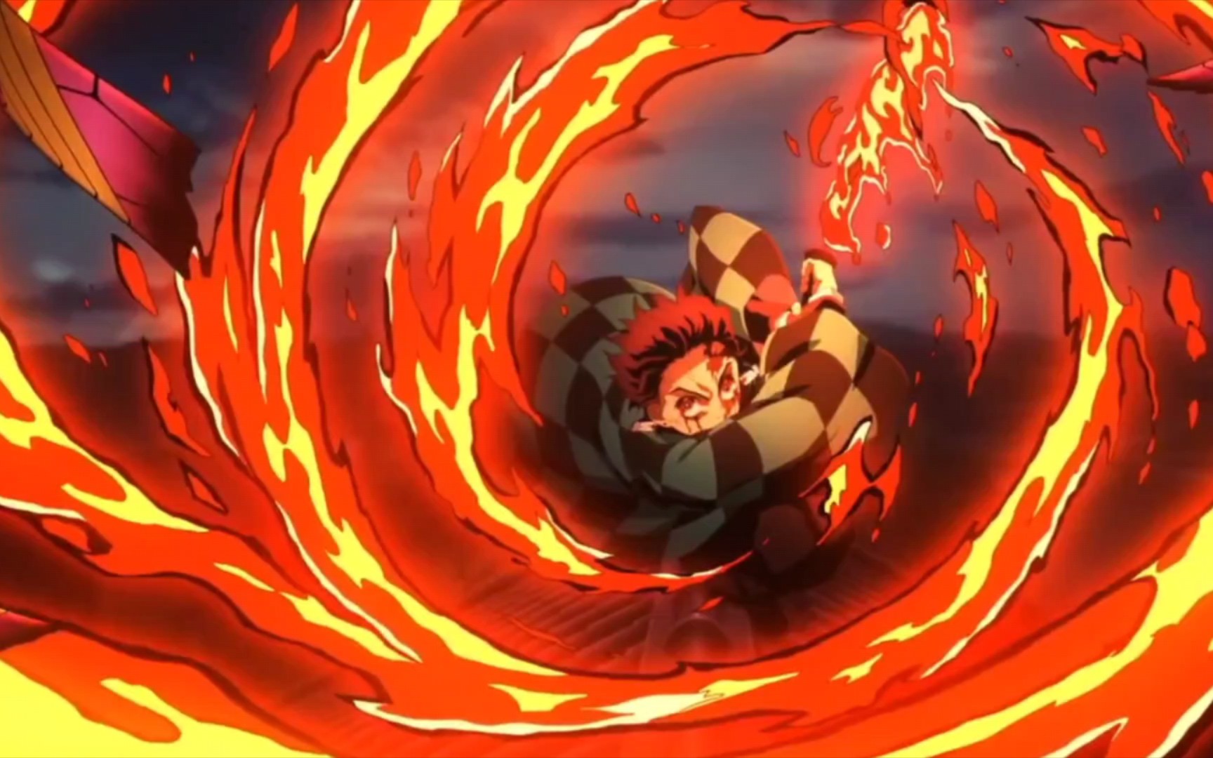 用游郭篇的bgm把第六集炭治郎的战斗场面串起来