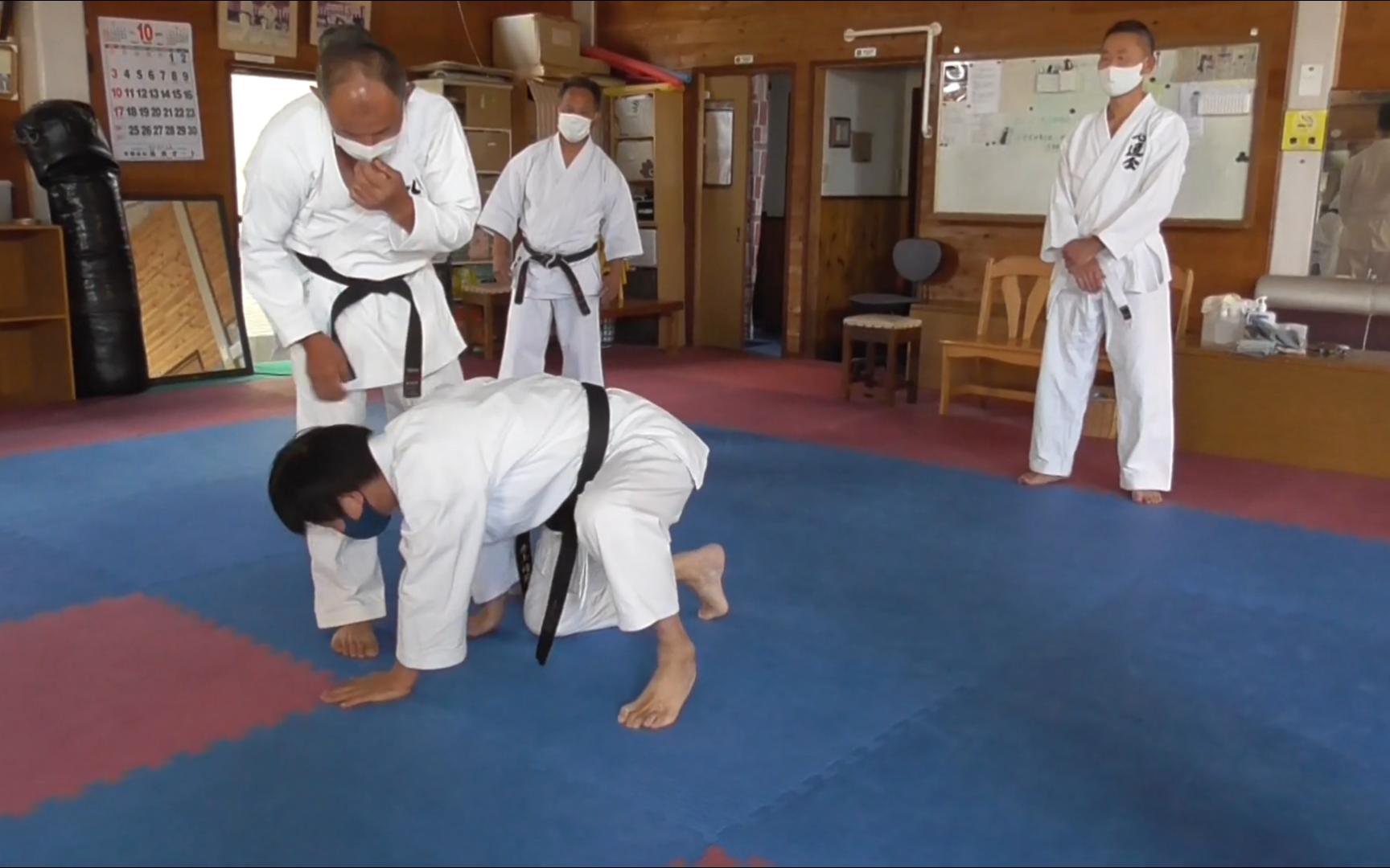 冲绳空手道 知花系首里手 心道流的练习风景哔哩哔哩bilibili