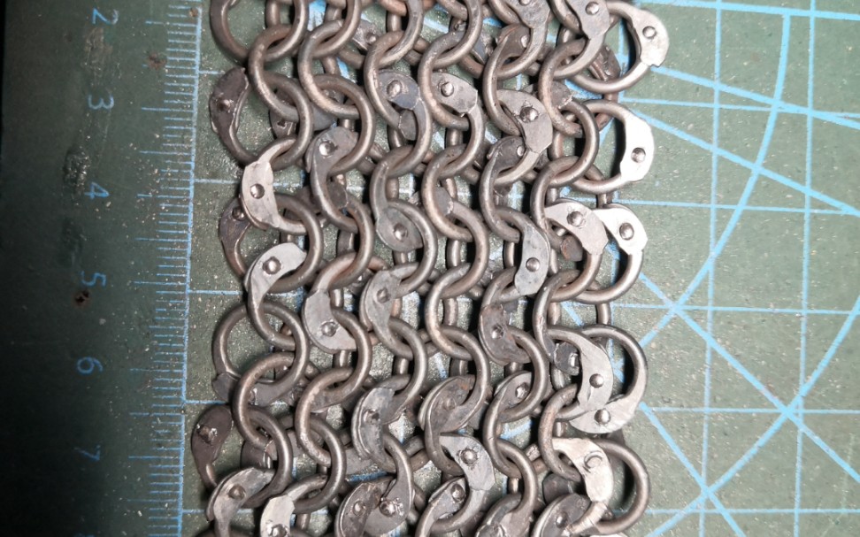 制作铆接锁子甲