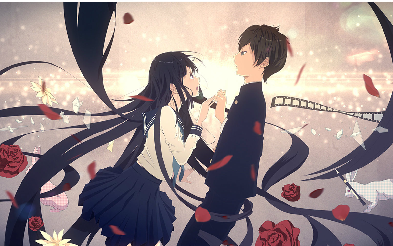 冰菓amv·蔷薇之荫_哔哩哔哩 (゜-゜)つロ 干杯~-bilibili