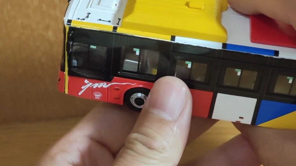 1/76 广汽比亚迪广州巴士k9ka巴士模型开箱