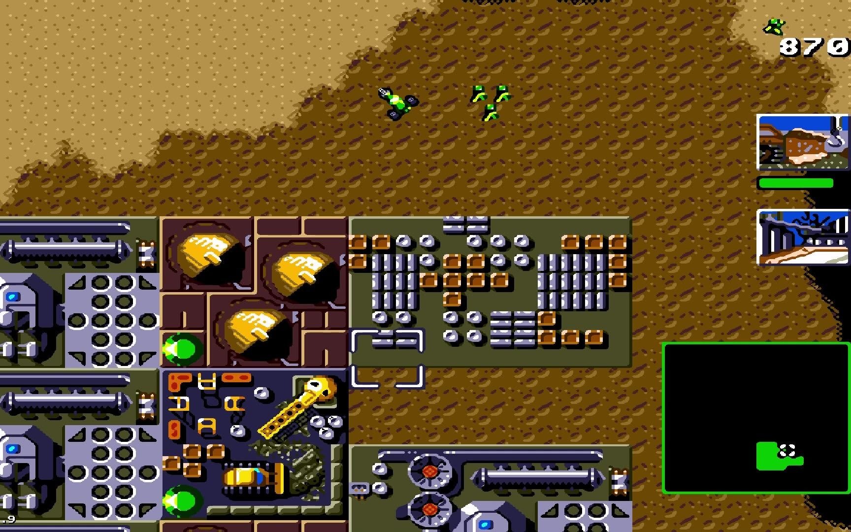 世嘉经典即时策略游戏沙丘魔堡亚崔迪家族试玩