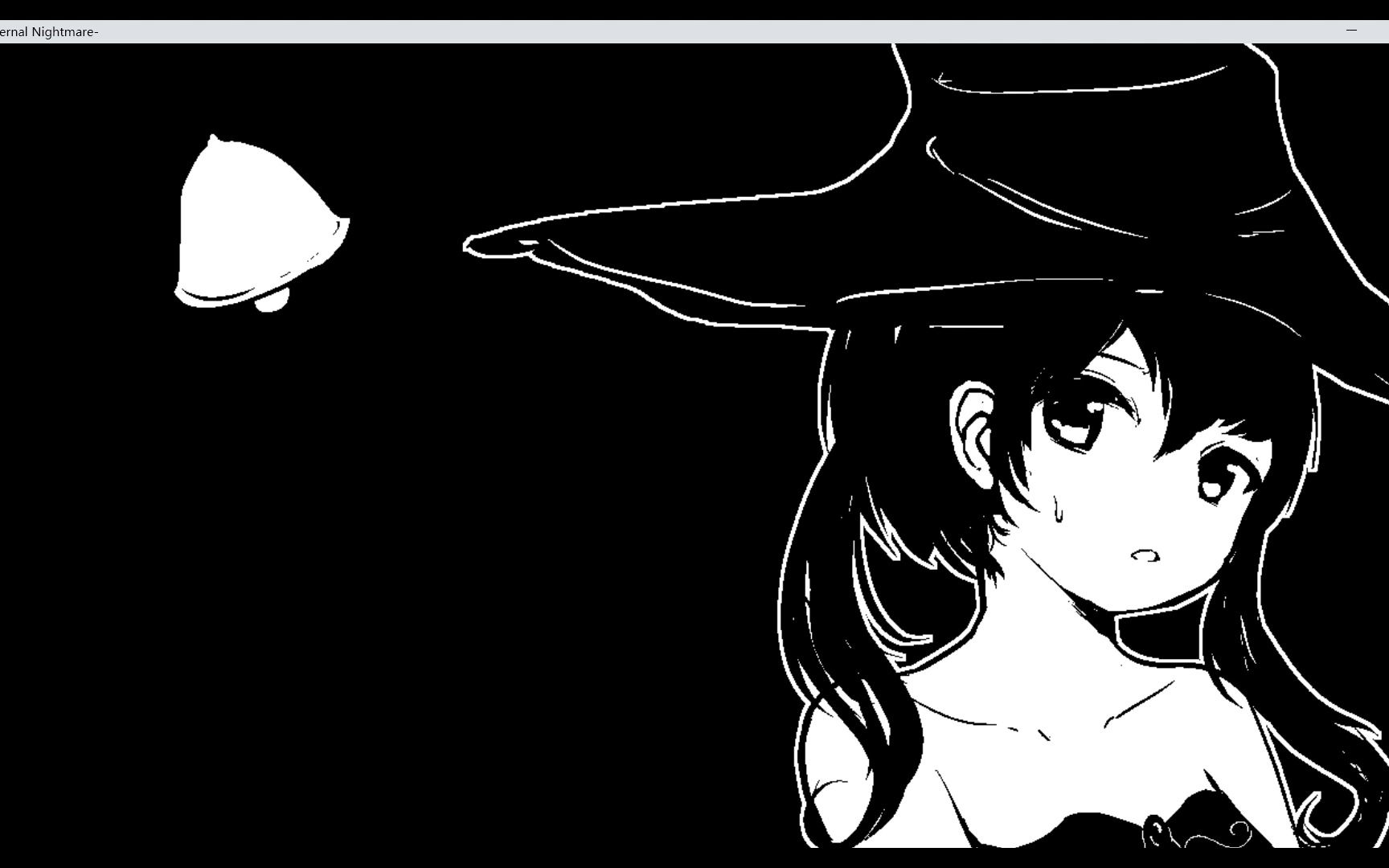 【rpg黑白像素全动态】黑白色:少女美加