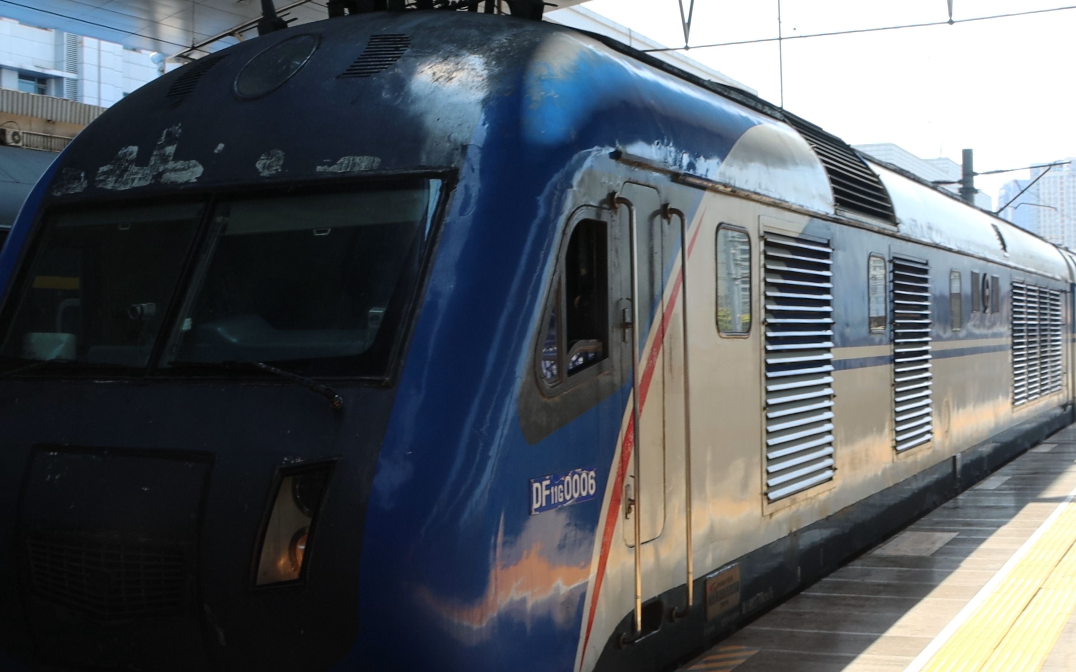 【国服最强挂车】df11g天津站挂车,钩响车不动