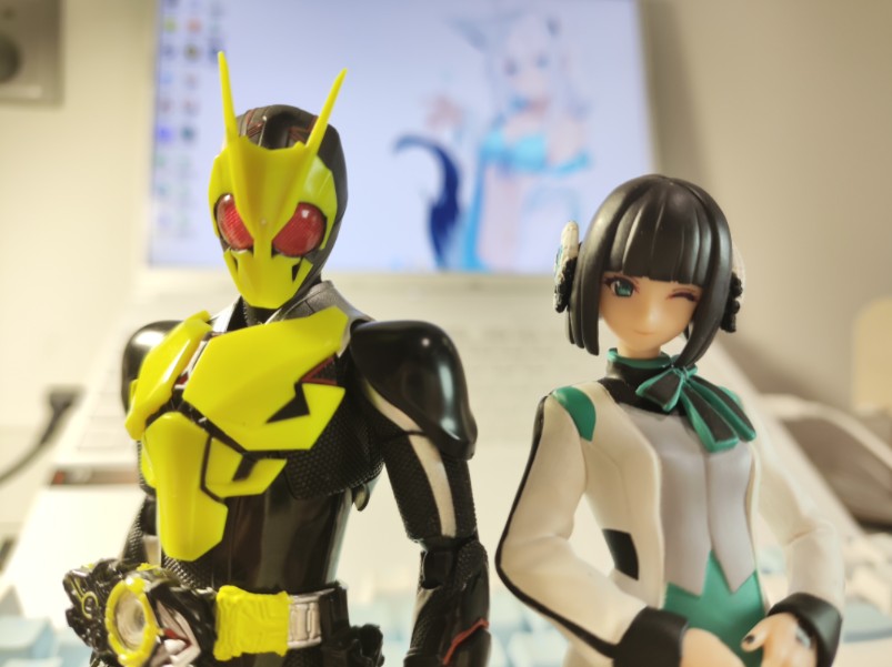 试着拍了假面骑士01