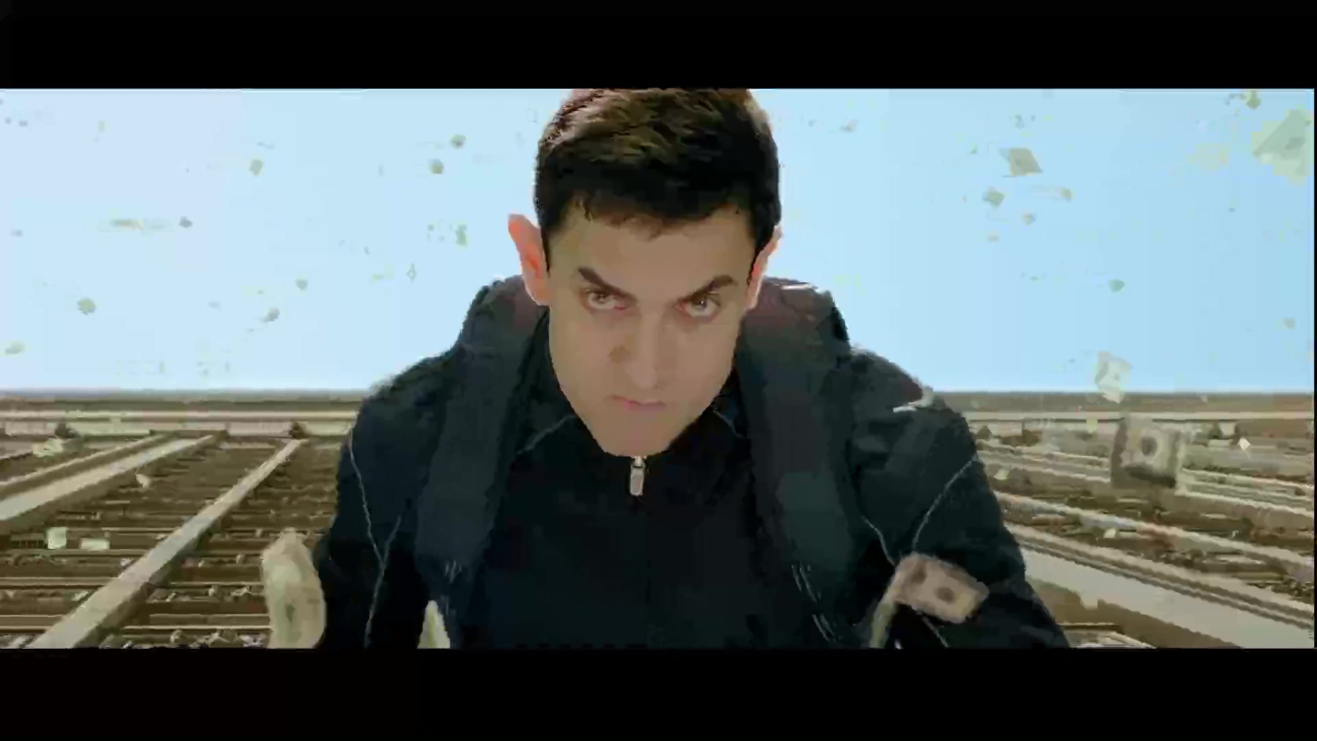 幻影车神3:乞丐正在乞讨,突然钞票满天飞