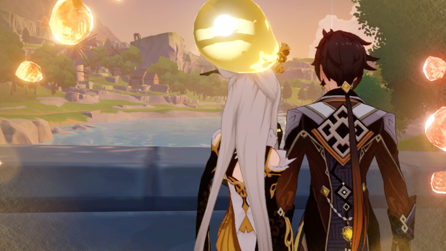 凝光钟离-两人的一天