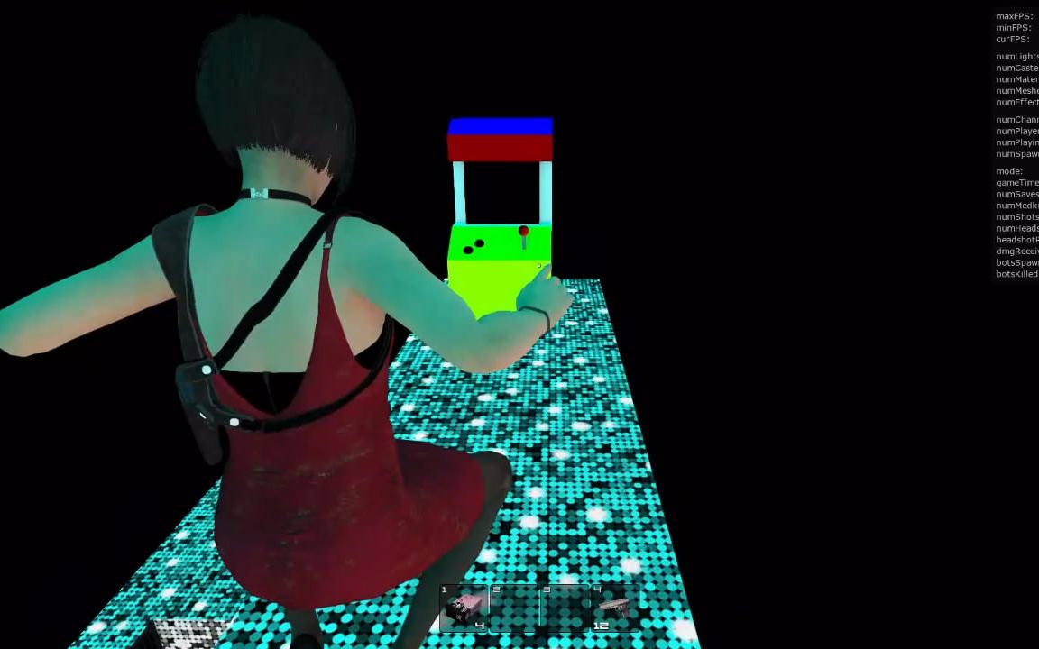 haydee简单模式自制地图thearcade