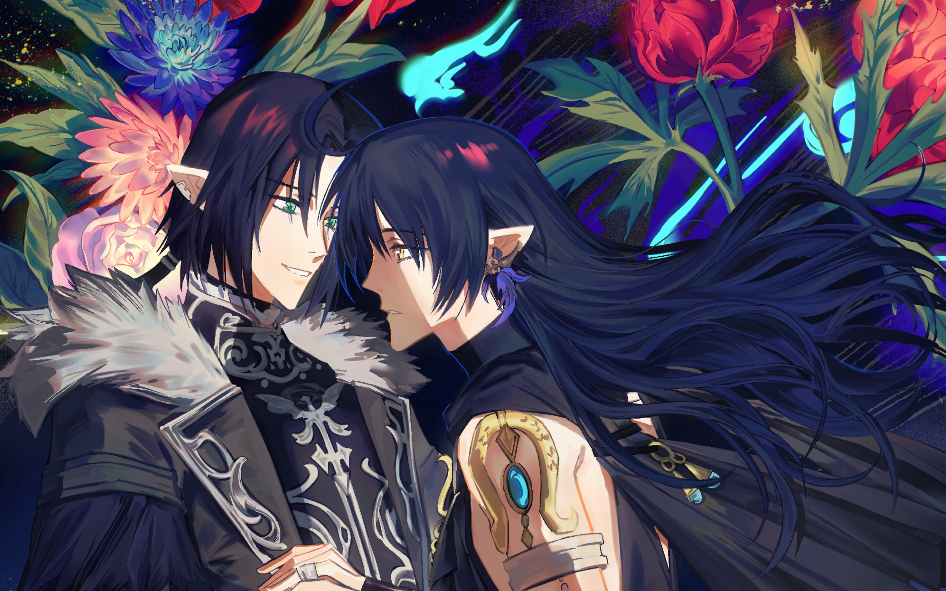 ff14同人)练习画自家产品图