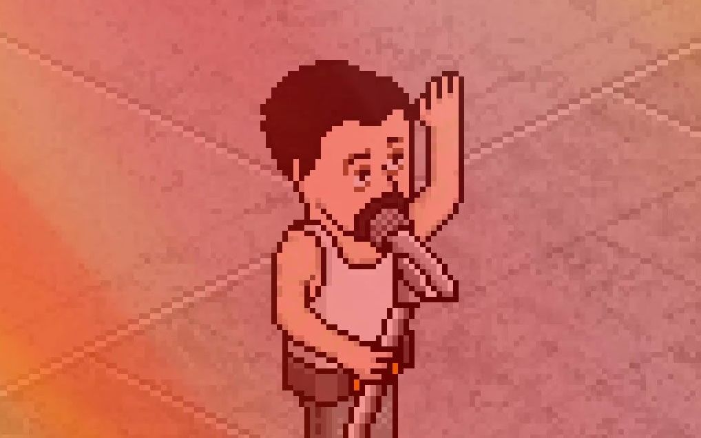 [图]Queen - Live Aid 1985 (Habbo Version)