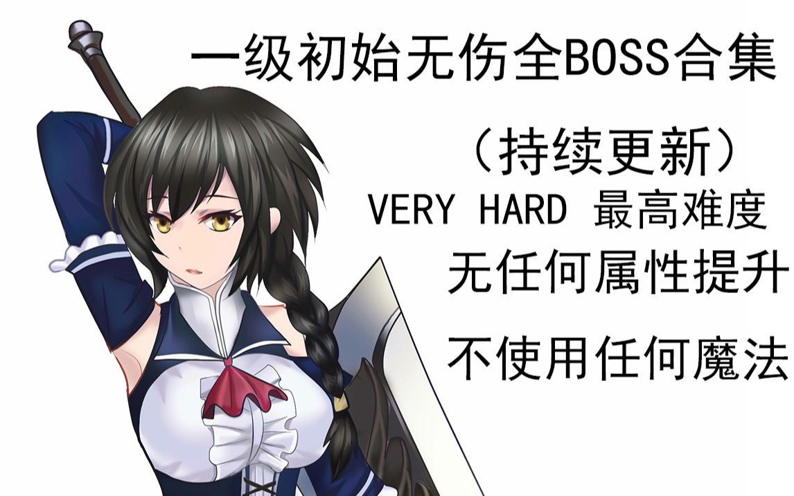 【ACT】魔女复仇之夜:个人向1级初始无伤最高难度BOSS战(持续更新)单机游戏热门视频