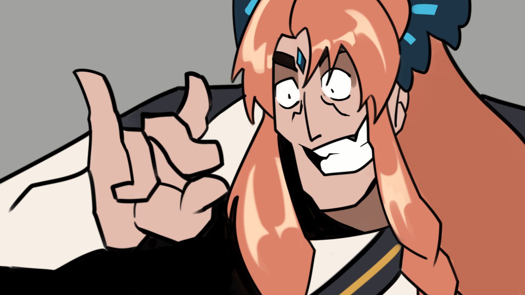 【明日方舟,手书】长大后成为泰拉之神的异客