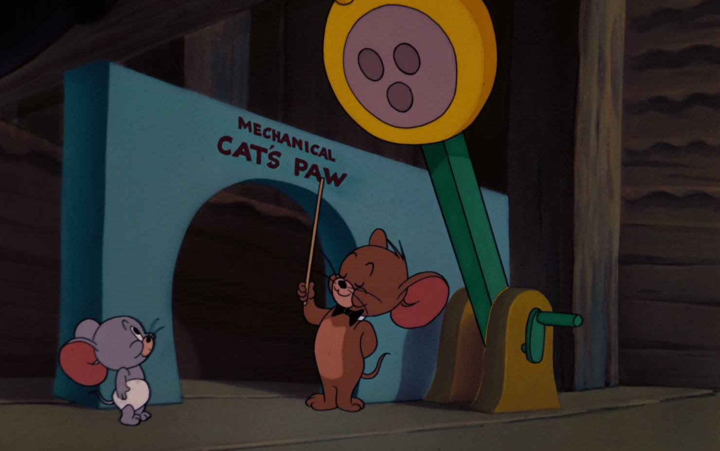 【猫和老鼠】杰瑞比猫咪聪明 Little School Mouse（1954）