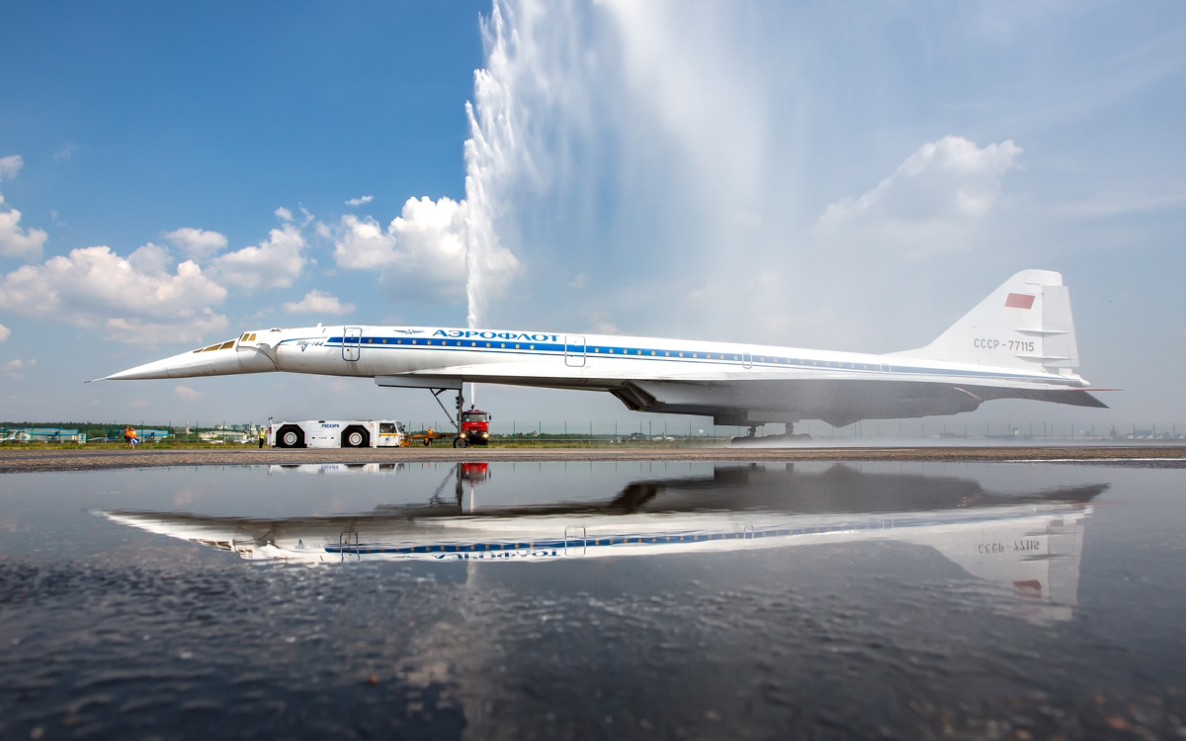 简单飞机原创苏联图144超音速客机