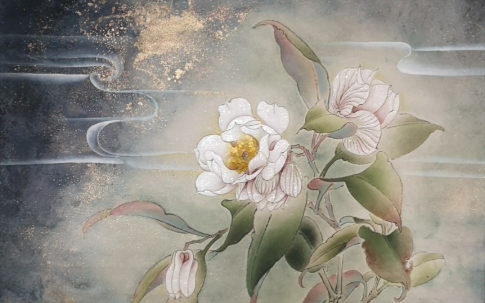 工笔画花卉 仙客来