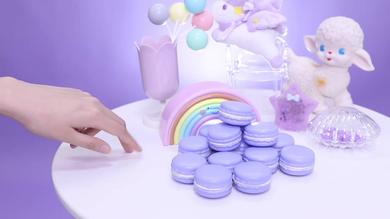 15_紫色马卡龙妆丨makeup丨ruby幼熙