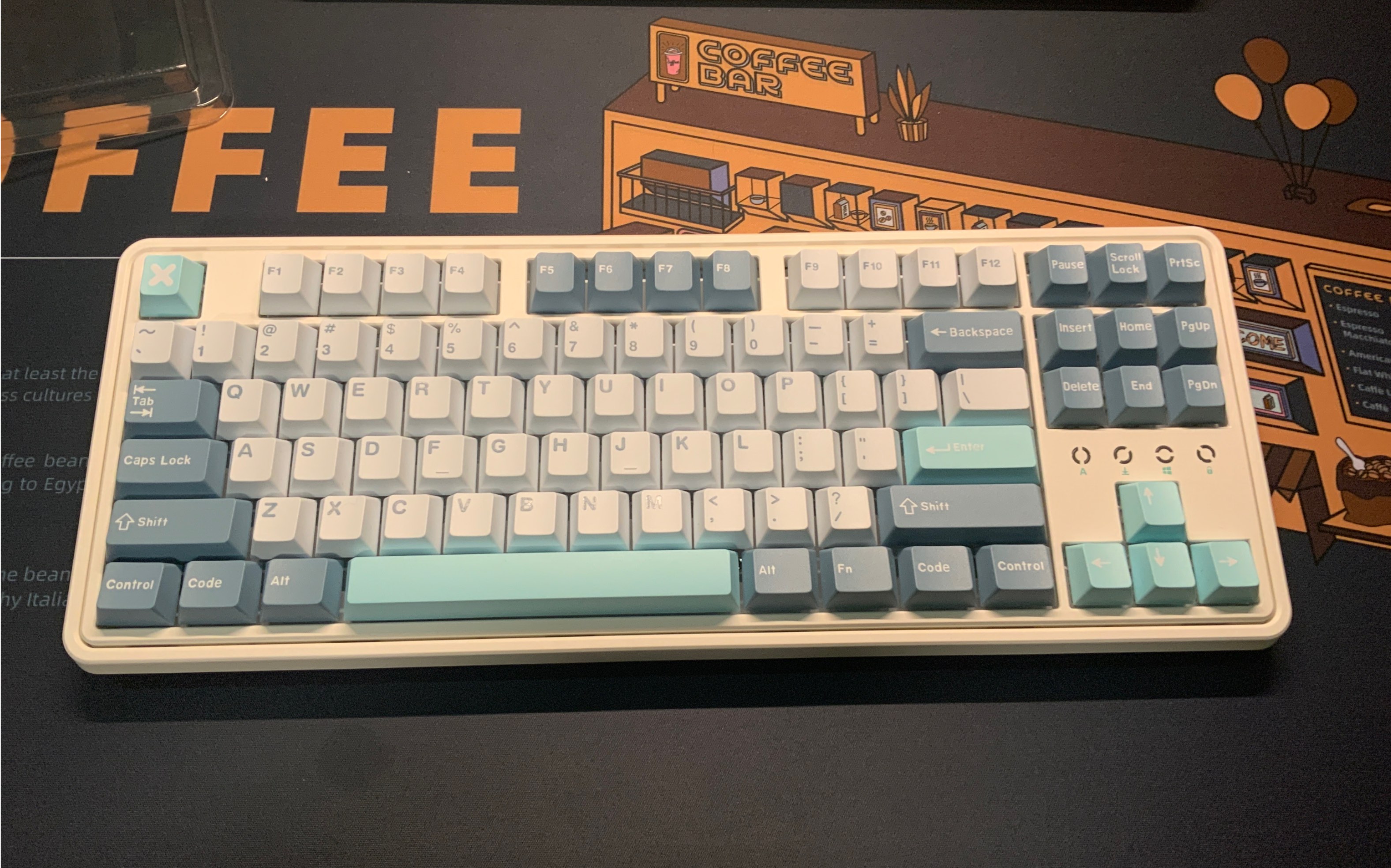 腹灵cmk87酒红轴改造成品打字音存档