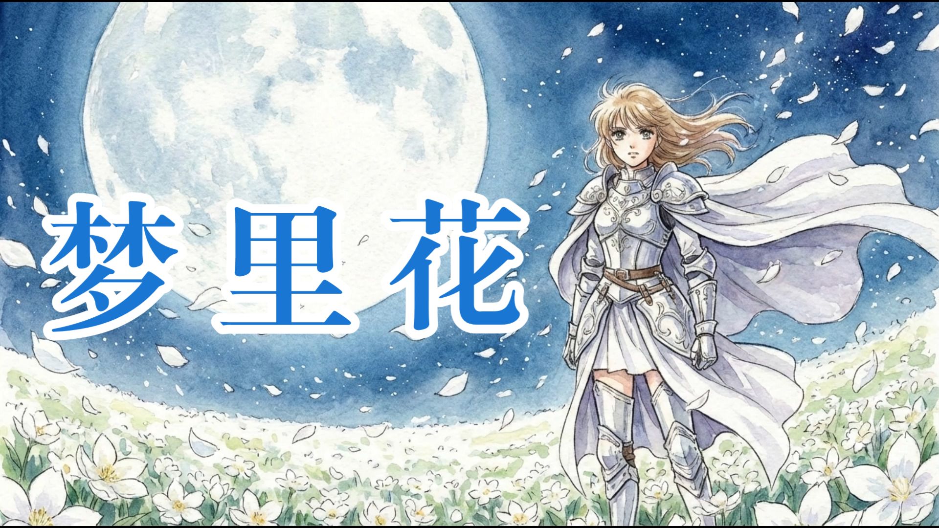 把张韶涵的《梦里花》改成魔法少女小圆OP风格