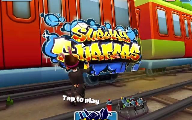 [图]【Subway Surf】又是一天的跑酷..