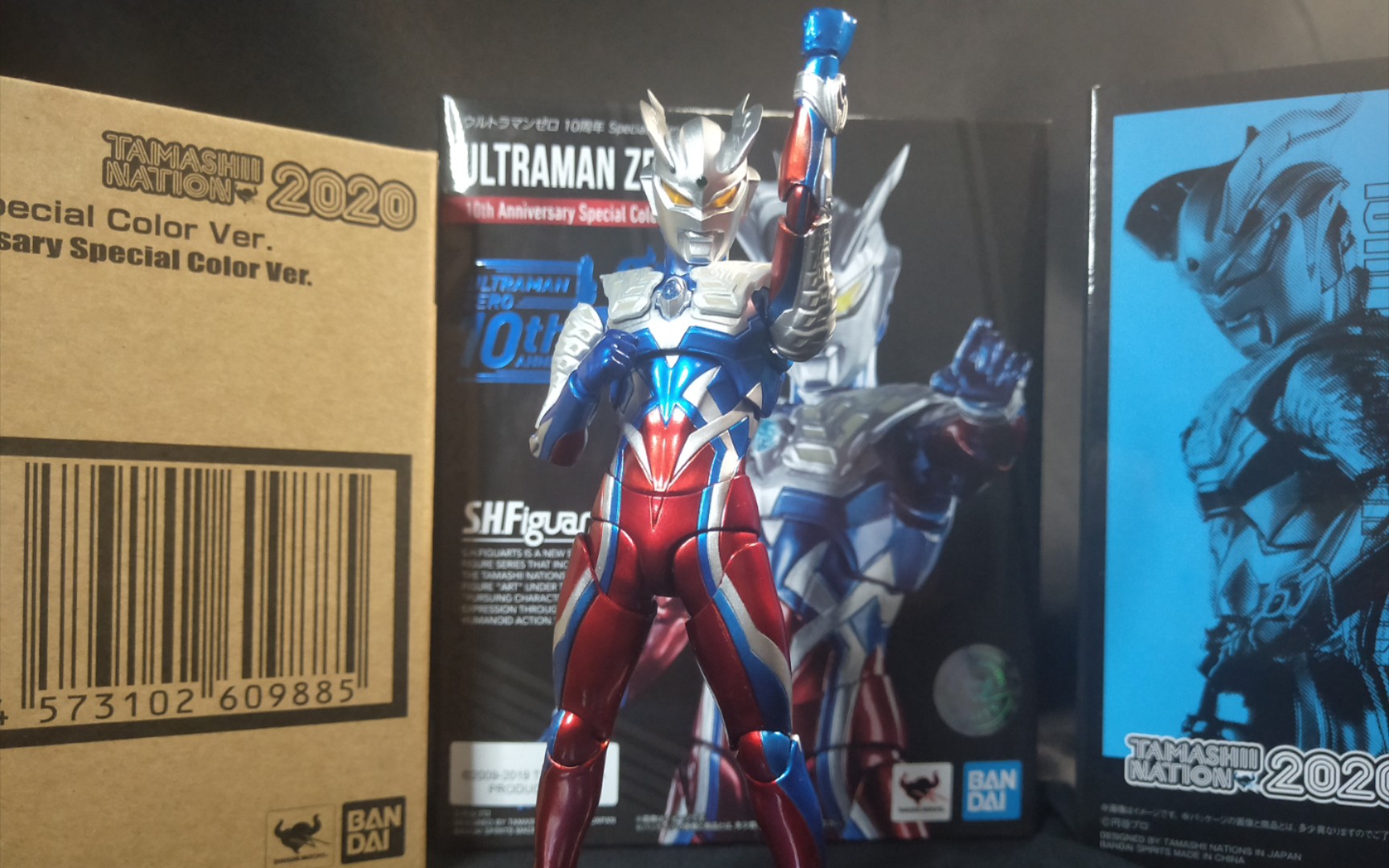 赛罗奥特曼十周年shf开箱测评