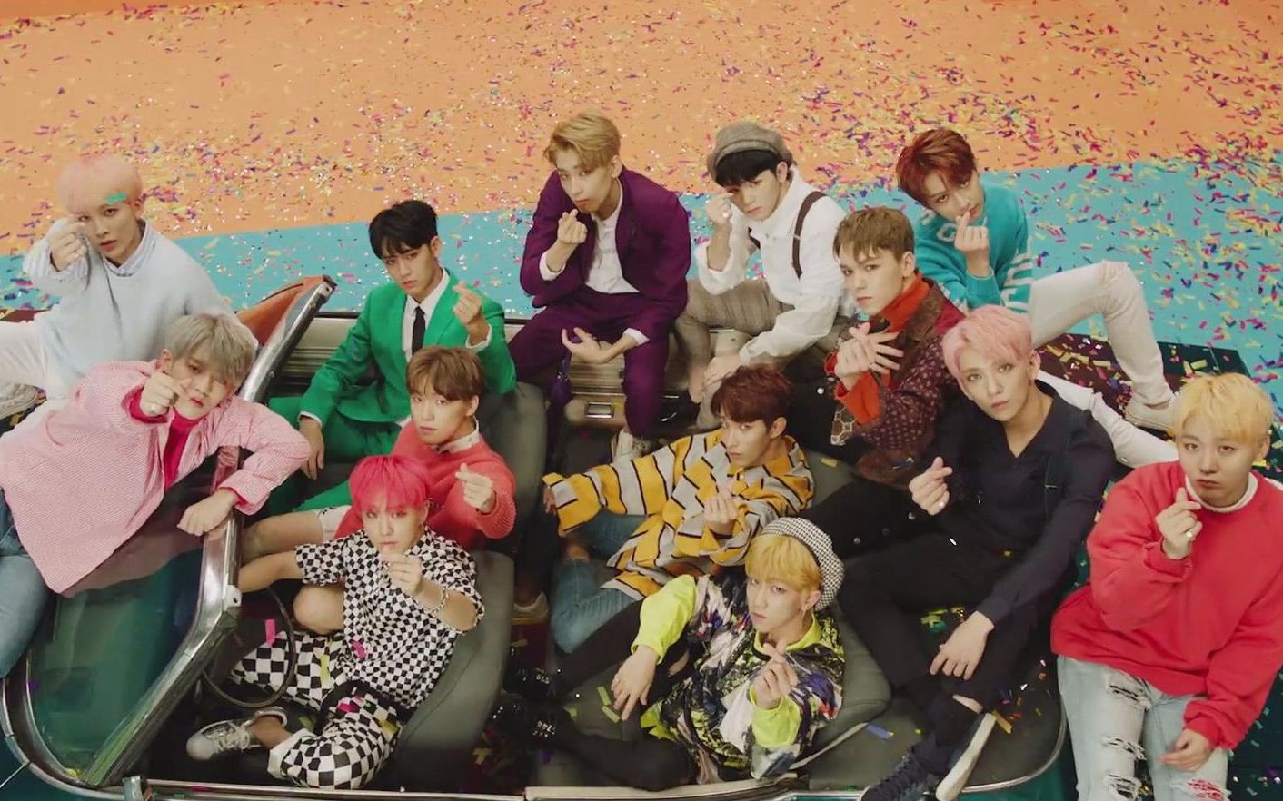 【合集】seventeen - clap(鼓掌)(预告 / 试听 / mv / 练习室 / 花絮