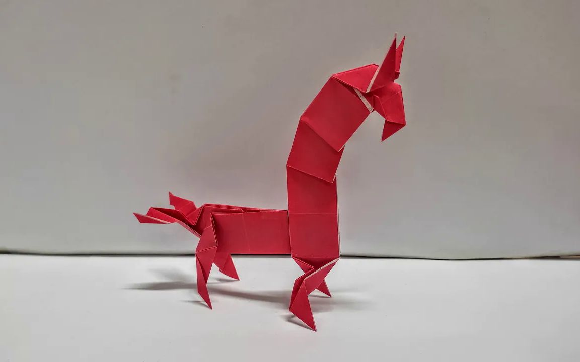 【origami instructions】蜈蚣王宝可梦折纸教程pokemon scolipede