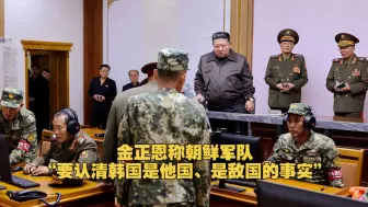 Video herunterladen: 金正恩称朝鲜军队“要认清韩国是他国、是敌国的事实”