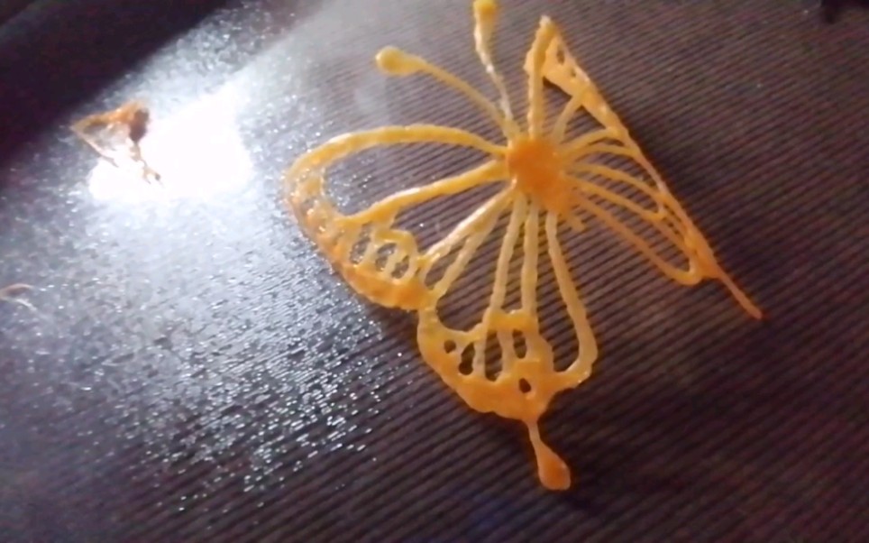 3d打印笔弧形蝴蝶