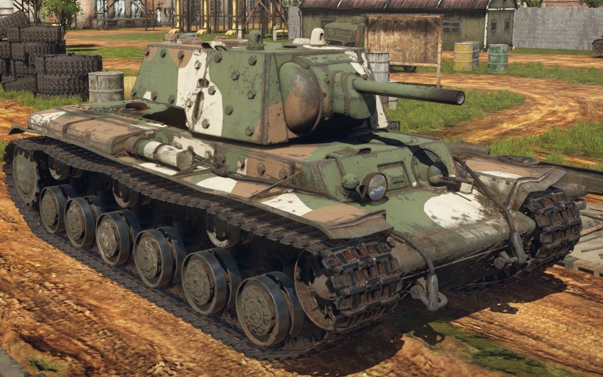 战争雷霆 苏德芬的混血重坦 kv-1b 18杀_哔哩哔哩_bilibili