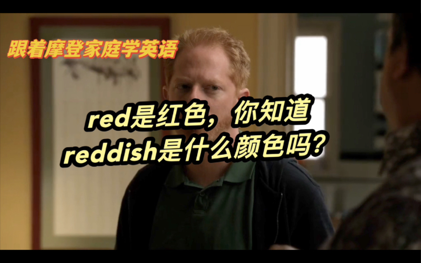 red是红色,你知道reddish是什么颜色吗?(第142期)哔哩哔哩bilibili