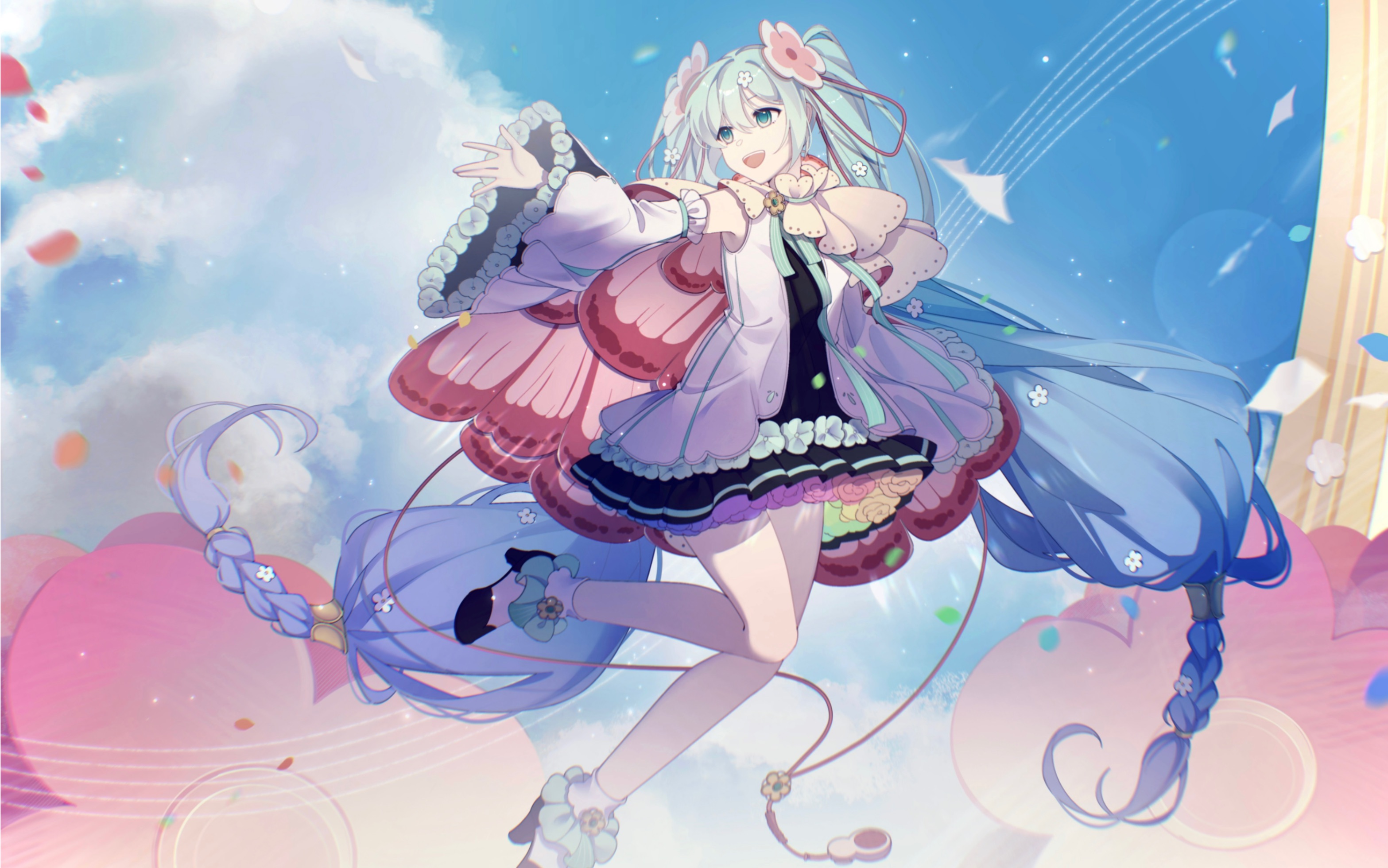 【procreate】初音天地开辟神话_哔哩哔哩_bilibili