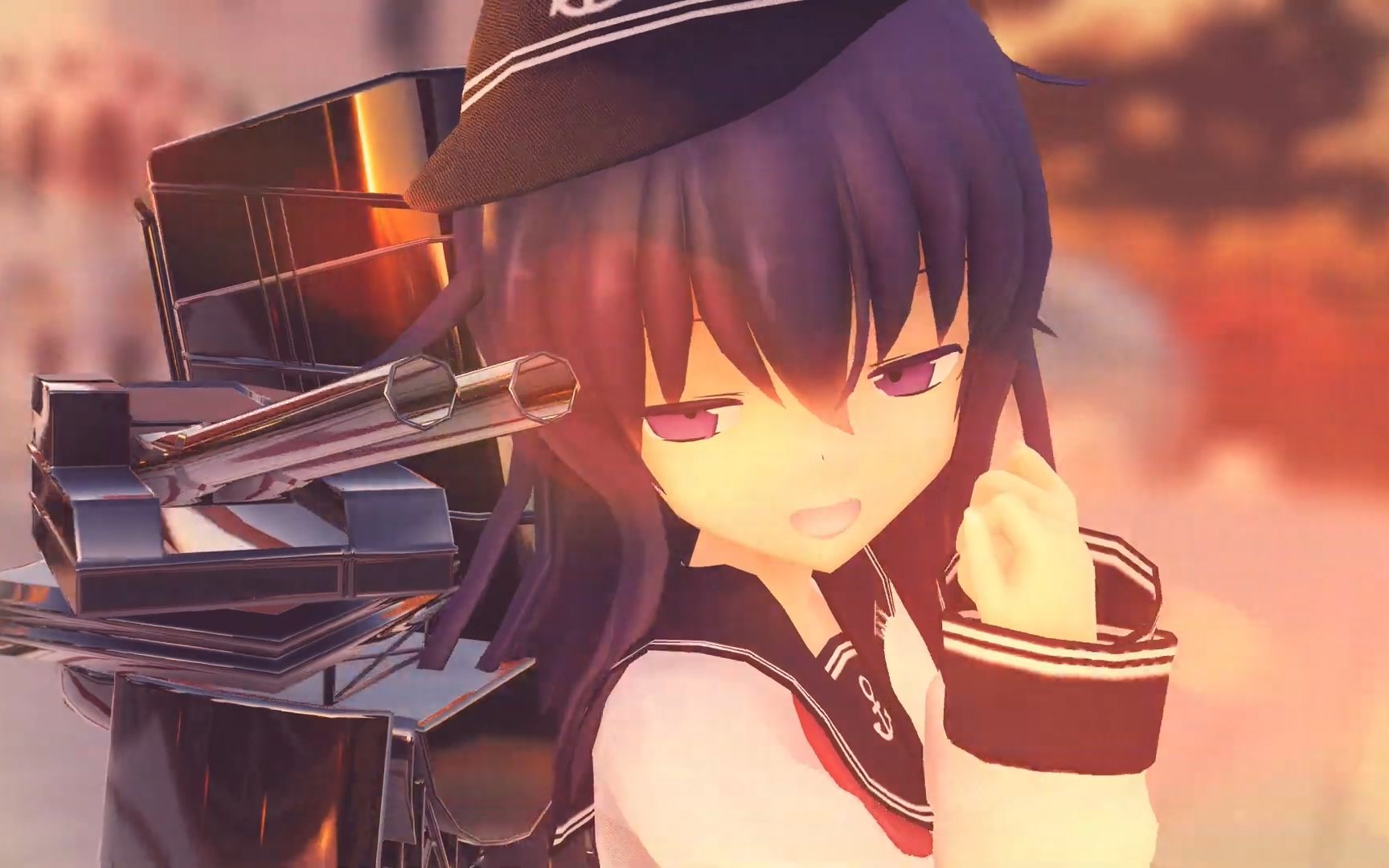 【mmd舰c】晓「orange」_哔哩哔哩 (゜-゜)つロ 干杯~-bilibili