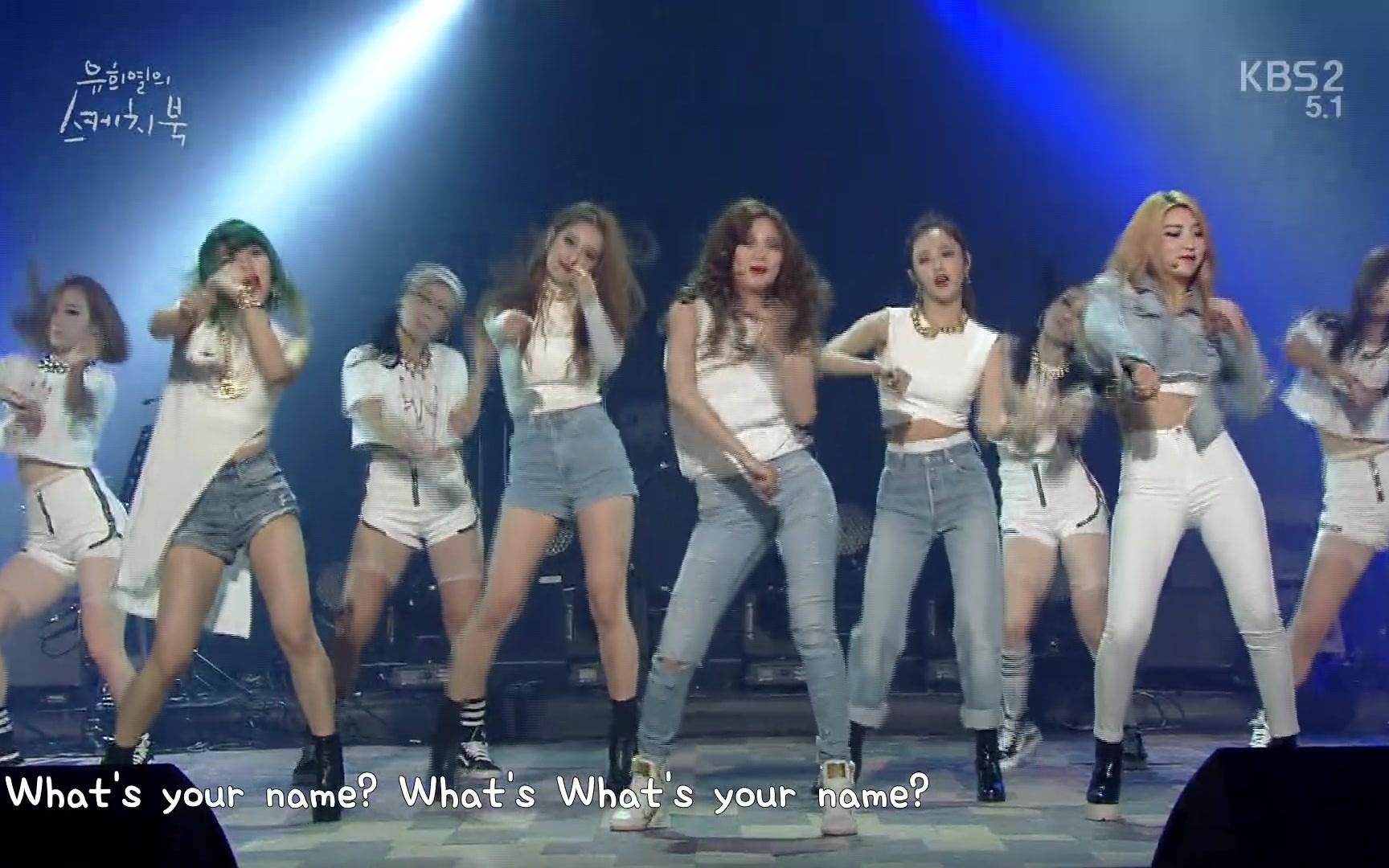 [图]【4MINUTE】【柳熙烈的写生簿】《What's Your Name》