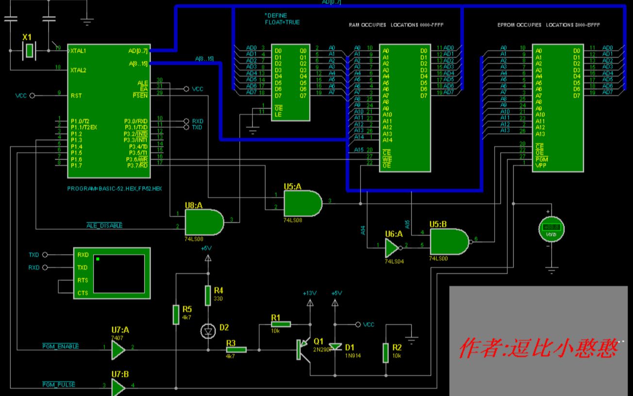 [图]《单片机实践项目》之单片机程序下载操作步骤讲解（十八）