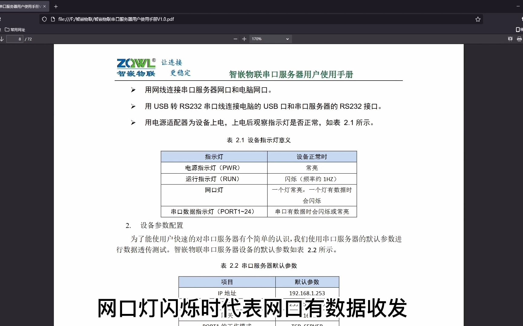 ZQWL智嵌物联串口服务器透传演示哔哩哔哩bilibili