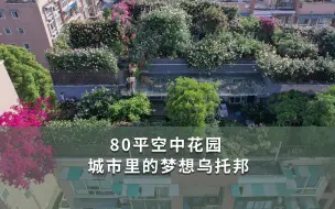 下载视频: 80平空中花园，城市里的梦想乌托邦