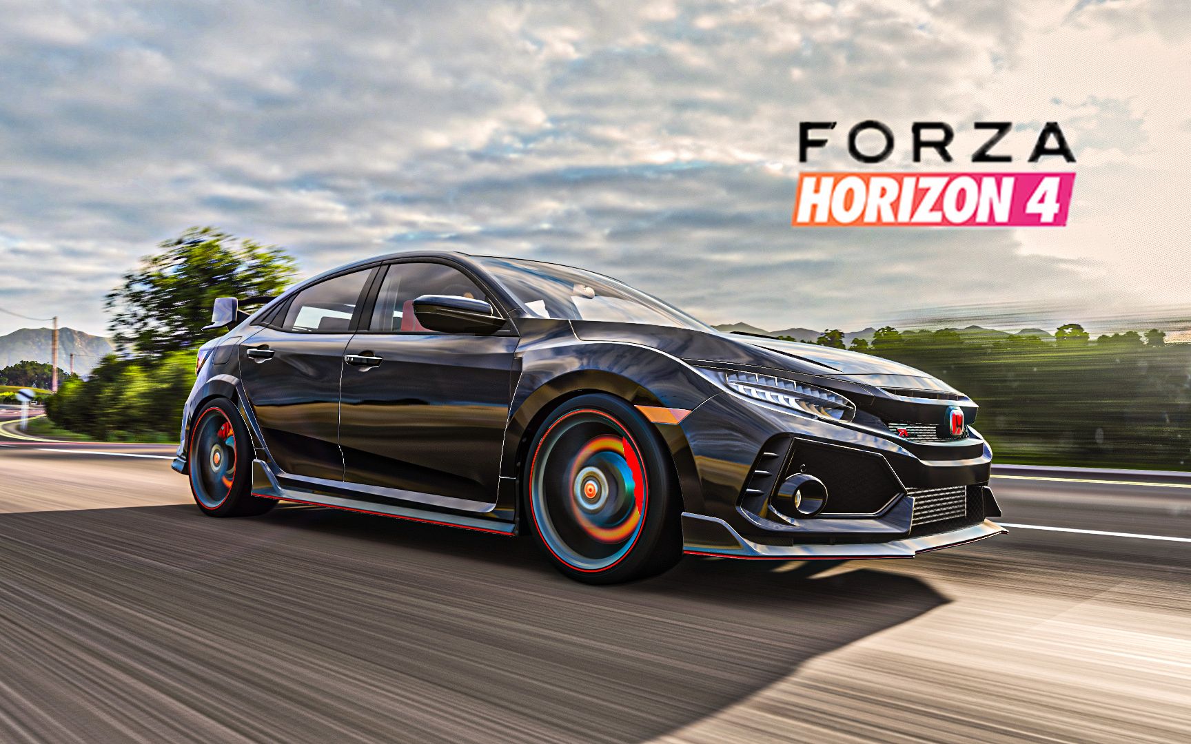 地平线4本田civictyper400kmh极速调校勾兑东瀛小钢炮