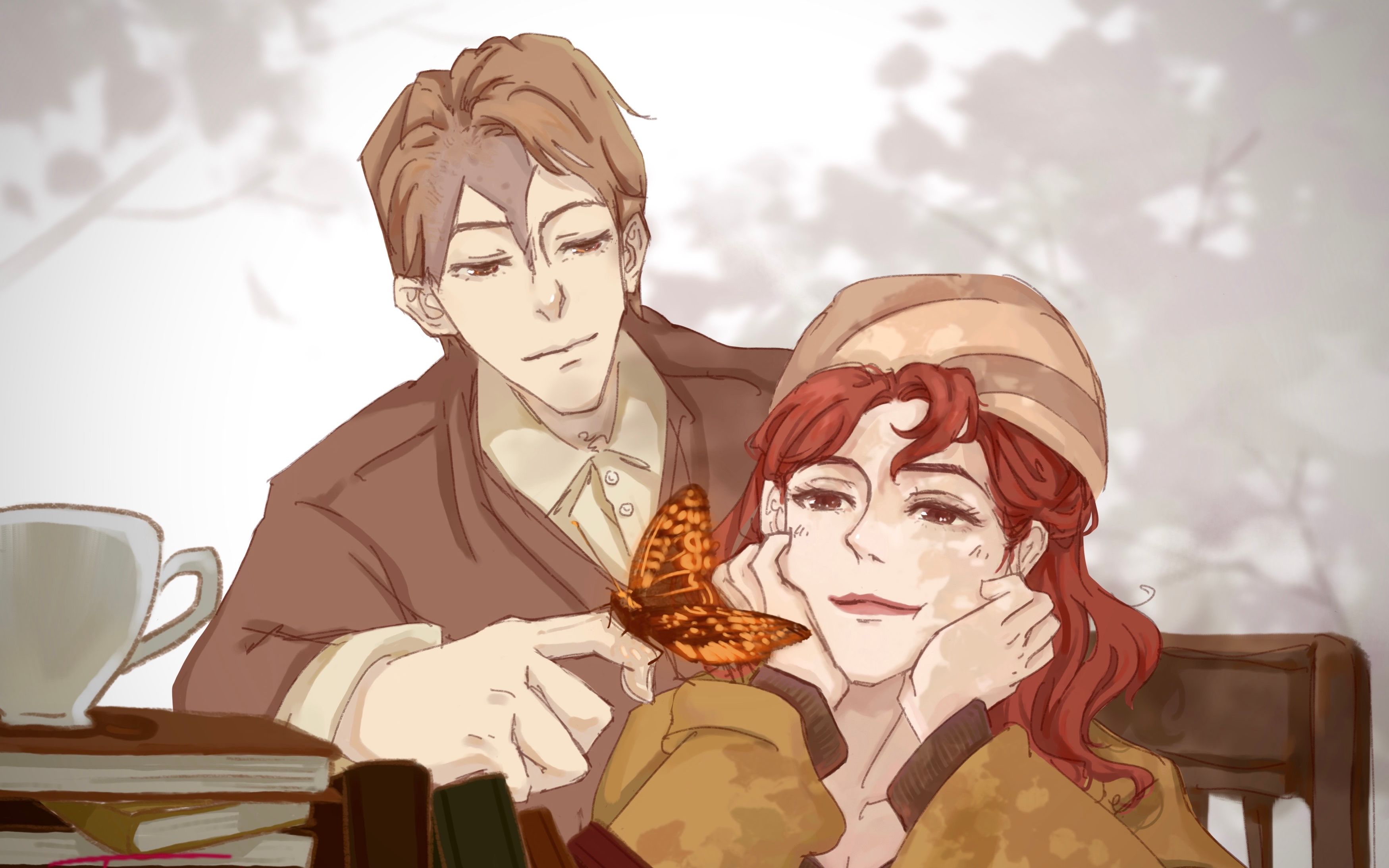 【锈湖】绘画过程 | 你能弥补过去的一切(albert&ida)