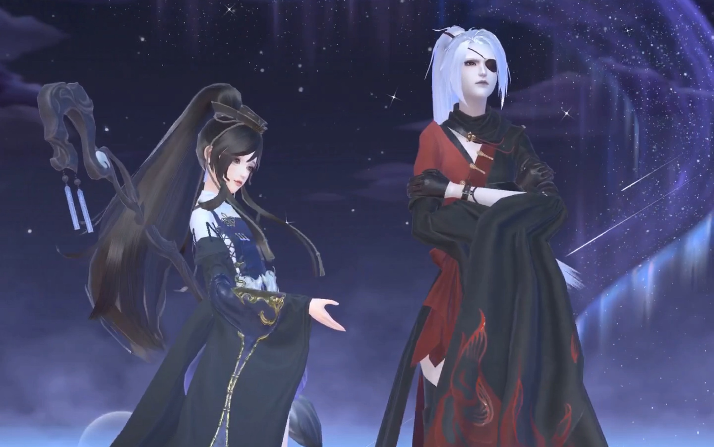 云裳羽衣 命运之子 地劫 约会合照动作