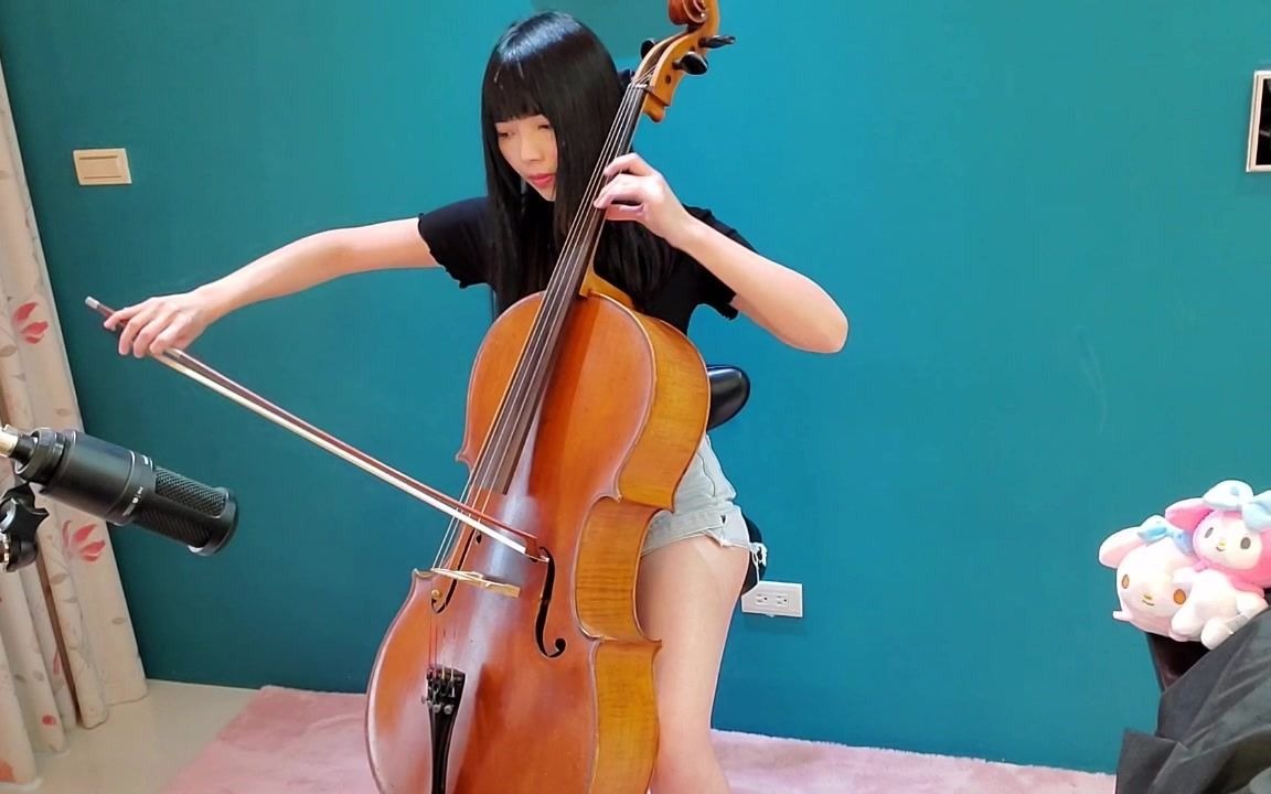 李荣浩《不遗憾》电影【你的婚礼】主题曲 (大提琴版) Cello Cover by Miemie哔哩哔哩bilibili