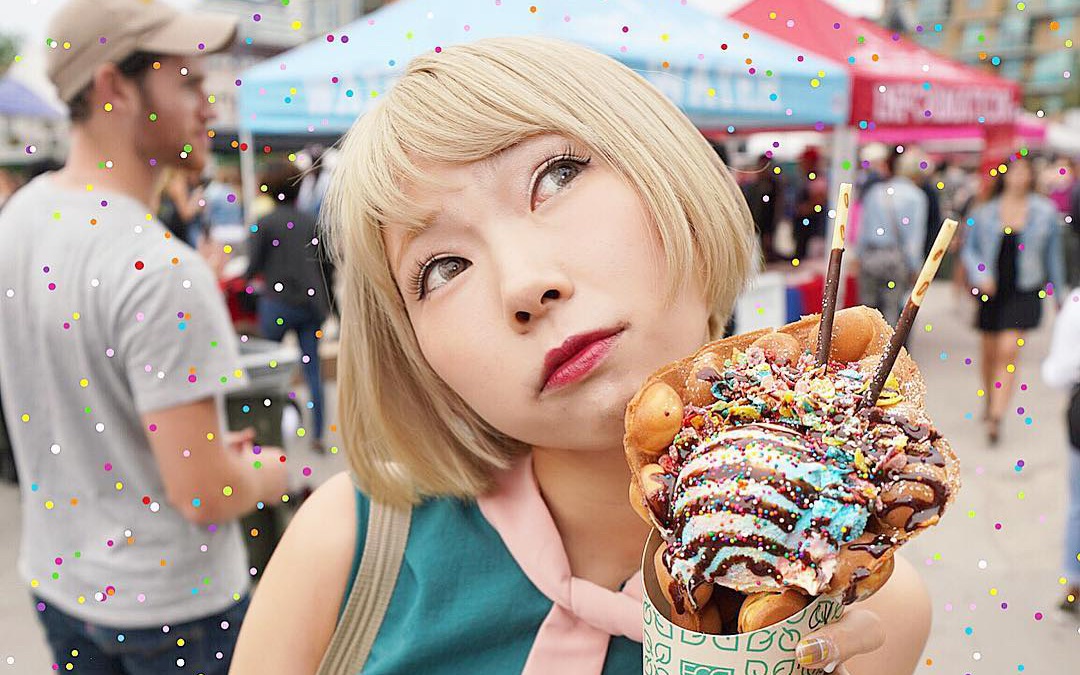 【浅葱喵·vlog】浅葱喵的纽约旅行～美食盛宴