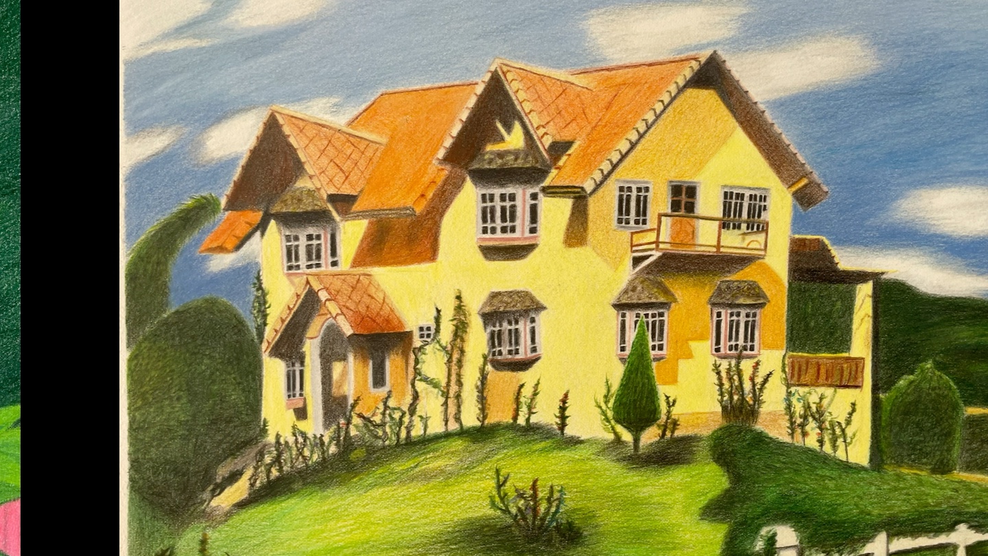 学习彩铅已经一年多啦,继续坚持下去!