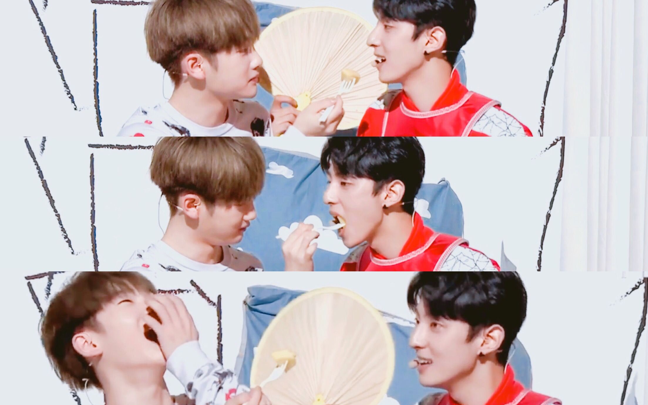 赵天宇x周震南《爱你》 《环岛旅行》南天门cp