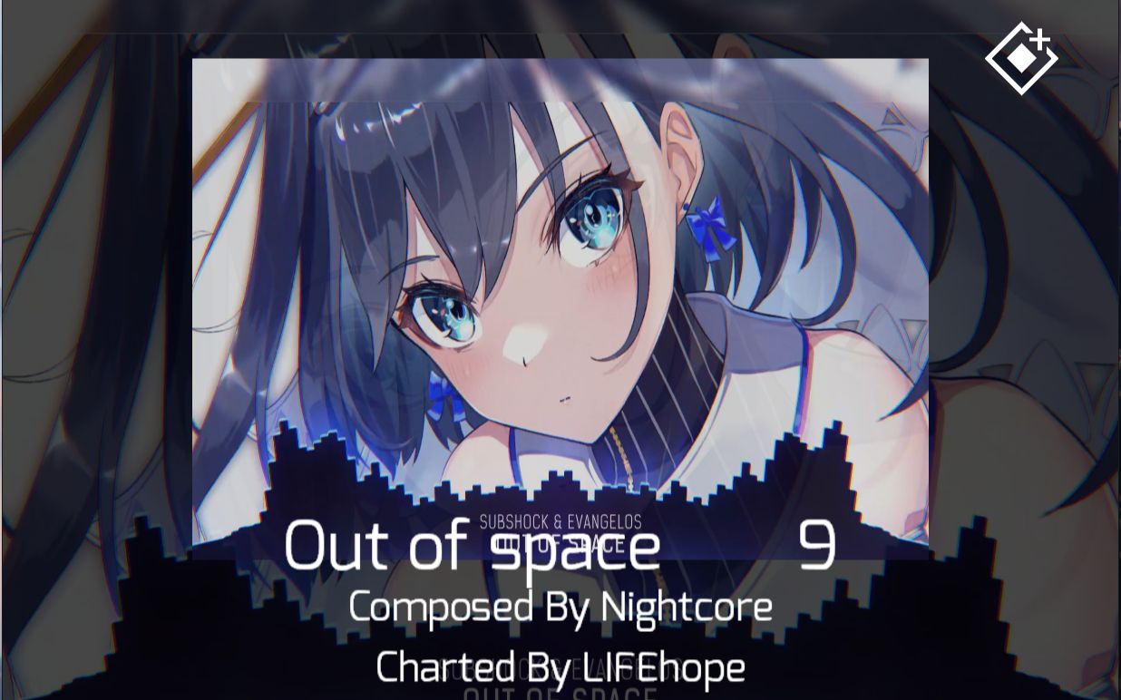[phigros自制谱/nightcore]out of space(一半长度)